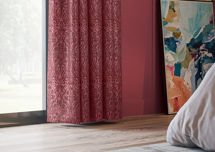 Tiverton, Carmine - Made to Measure Curtains - Image 5